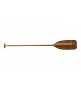 Wooden paddle for canoe and rafting